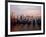 Anchored Gondolas at Twilight, Venice, Italy-Jim Zuckerman-Framed Photographic Print