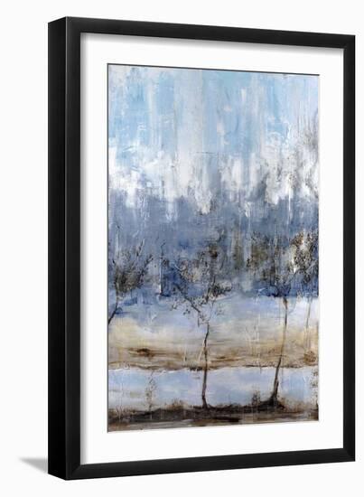 Anchored in Blue I-Aziz Kadmiri-Framed Art Print