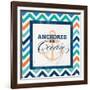 Anchored-null-Framed Art Print