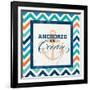 Anchored-null-Framed Art Print