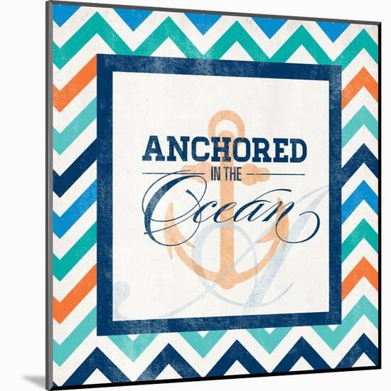 Anchored-null-Mounted Art Print