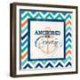 Anchored-null-Framed Art Print