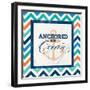 Anchored-null-Framed Art Print