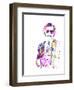 Anchorman Watercolor-Anna Malkin-Framed Art Print