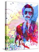 Anchorman Watercolor-Anna Malkin-Stretched Canvas