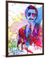 Anchorman Watercolor-Anna Malkin-Framed Art Print