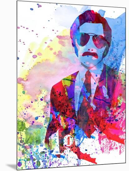 Anchorman Watercolor-Anna Malkin-Mounted Art Print