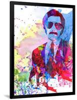 Anchorman Watercolor-Anna Malkin-Framed Art Print