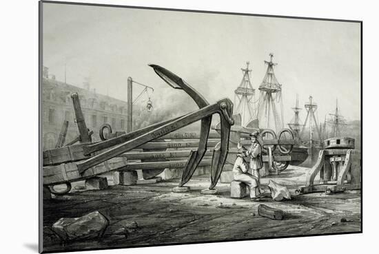 Anchors at Naval Shipyard-Filippino Lippi-Mounted Giclee Print