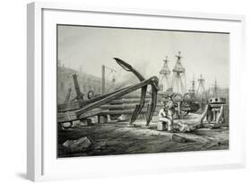 Anchors at Naval Shipyard-Filippino Lippi-Framed Giclee Print