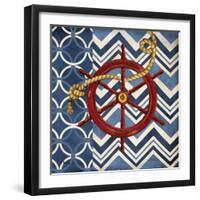 Anchors Away III-Paul Brent-Framed Art Print