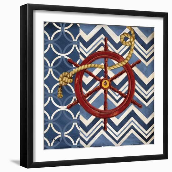 Anchors Away III-Paul Brent-Framed Art Print