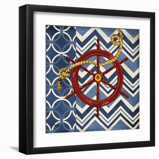 Anchors Away III-Paul Brent-Framed Art Print