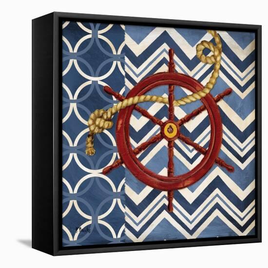 Anchors Away III-Paul Brent-Framed Stretched Canvas