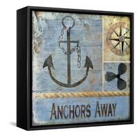 Anchors Away-Karen Williams-Framed Stretched Canvas
