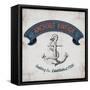 Anchors Aweigh Border-Tiffany Everett-Framed Stretched Canvas