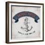 Anchors Aweigh Border-Tiffany Everett-Framed Art Print