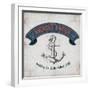 Anchors Aweigh Border-Tiffany Everett-Framed Art Print