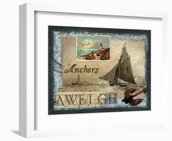 Anchors Aweigh-Kate Ward Thacker-Framed Giclee Print