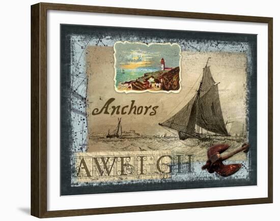 Anchors Aweigh-Kate Ward Thacker-Framed Giclee Print