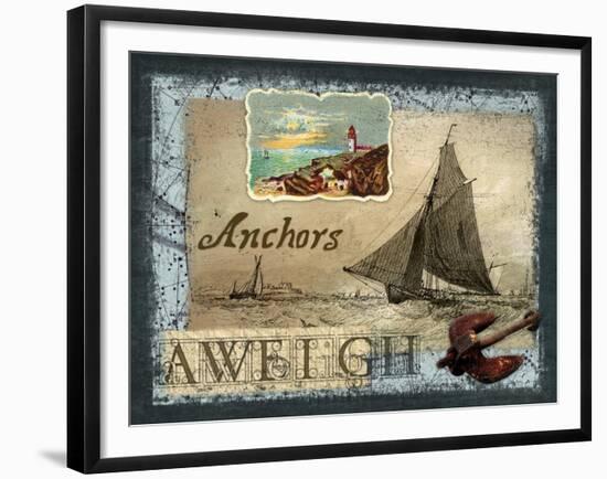 Anchors Aweigh-Kate Ward Thacker-Framed Giclee Print