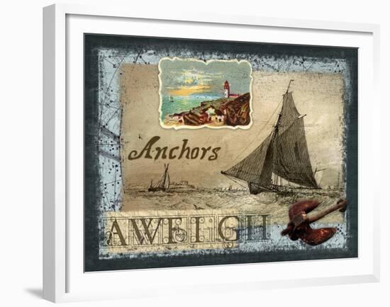 Anchors Aweigh-Kate Ward Thacker-Framed Giclee Print