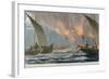 Anchovy Fishing, C1845-Robert Kent Thomas-Framed Giclee Print