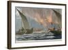 Anchovy Fishing, C1845-Robert Kent Thomas-Framed Giclee Print