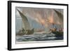 Anchovy Fishing, C1845-Robert Kent Thomas-Framed Giclee Print