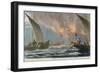 Anchovy Fishing, C1845-Robert Kent Thomas-Framed Giclee Print