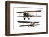 Ancient Airplane-fotoslaz-Framed Photographic Print