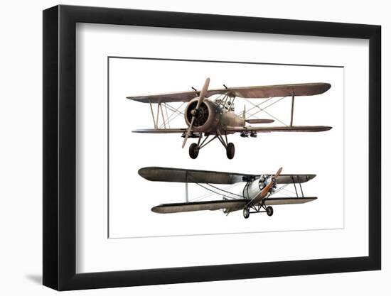 Ancient Airplane-fotoslaz-Framed Photographic Print