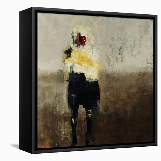 Ancient Alien-Clayton Rabo-Framed Stretched Canvas