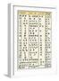 Ancient Alphabets, Including Hebrew, Phoenician, Greek-English Characters 2nd From Right-null-Framed Giclee Print