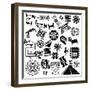 Ancient American Design Elements-Sateda-Framed Art Print