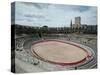 Ancient Amphitheater in a City, Arles Amphitheatre, Arles, Bouches-Du-Rhone, Provence-Alpes-Cote...-null-Stretched Canvas