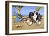 Ancient and Modern', 1908-Lance Thackeray-Framed Giclee Print