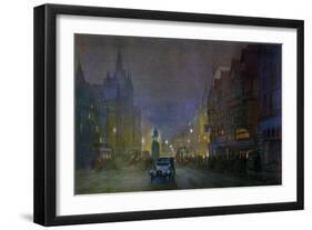 Ancient and Modern in Holborn, C1900-1940-Donald Maxwell-Framed Giclee Print