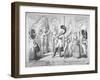 Ancient and Modern Military Dandies, 1835-George Cruikshank-Framed Giclee Print