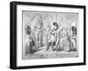 Ancient and Modern Military Dandies, 1835-George Cruikshank-Framed Giclee Print