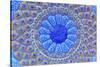 Ancient Arab Islamic Designs. Blue Pottery, Madaba, Jordan-William Perry-Stretched Canvas