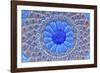 Ancient Arab Islamic Designs. Blue Pottery, Madaba, Jordan-William Perry-Framed Photographic Print