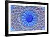 Ancient Arab Islamic Designs. Blue Pottery, Madaba, Jordan-William Perry-Framed Photographic Print