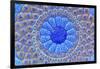 Ancient Arab Islamic Designs. Blue Pottery, Madaba, Jordan-William Perry-Framed Photographic Print