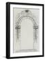 Ancient Arch in St Benedict's Church, Cambridge-null-Framed Giclee Print