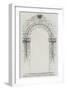 Ancient Arch in St Benedict's Church, Cambridge-null-Framed Giclee Print