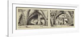 Ancient Architectural Remains in Aldgate-Henry William Brewer-Framed Giclee Print