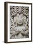 Ancient Architecture, Stele a in Copan Ruins, Maya Site of Copan, Honduras-Keren Su-Framed Photographic Print