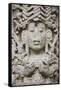 Ancient Architecture, Stele a in Copan Ruins, Maya Site of Copan, Honduras-Keren Su-Framed Stretched Canvas