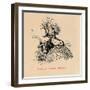 'Ancient Armed Briton', c1860, (c1860)-John Leech-Framed Giclee Print